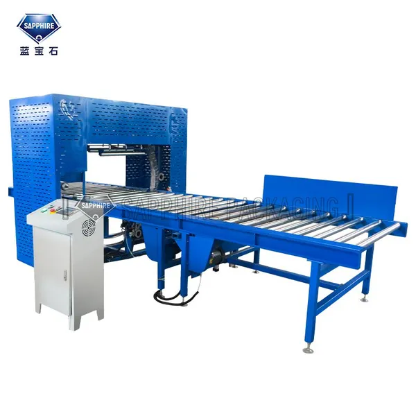 Horizontal Wrapping Packing Machine Plate Wrapping Horizontal Wrapper Door Panel Packaging Machine photo-5