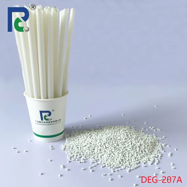 Compostable PLA Resin for Biodegradable Straws photo-3