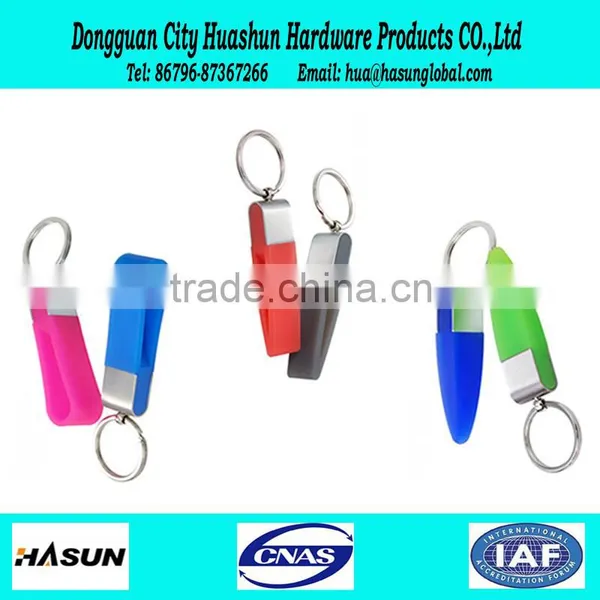 Cheap Keychain With Metal and Silicon Plastic for Promotion Gift photo-2