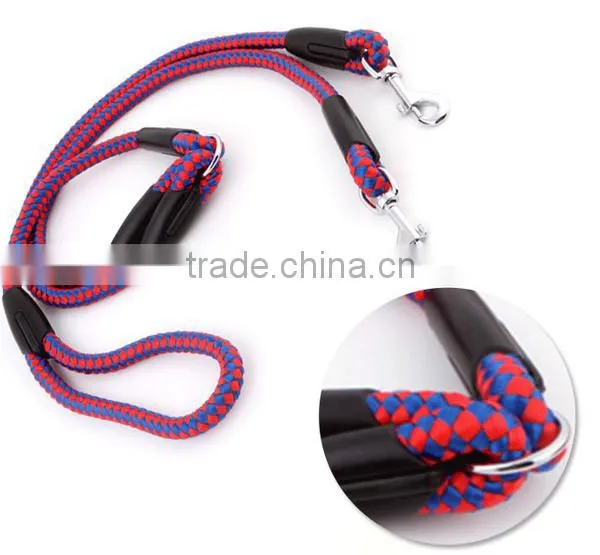 Dog Product Nylon Two Dog Leash Five Color Available photo-3