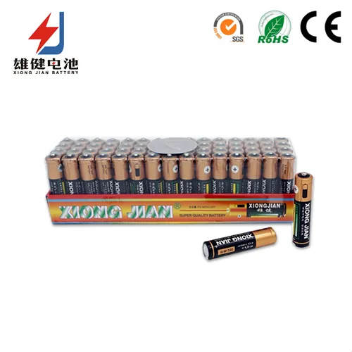 Xiongjian Zinc Carbon UM3 Dry Battery R6P aa 1.5v Super Heavy Duty aa Battery Batteries for Toys Cameras