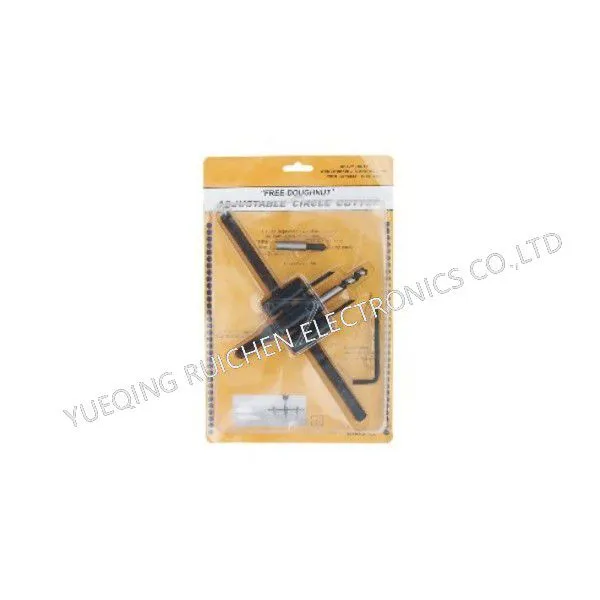 2Pcs Wood Auger Cutter Drill Bit and Round Circular Door Hole Saw With Hex Wrench for Plasterboard Spherical Door Location photo-3