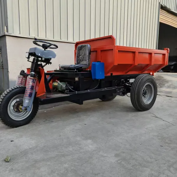 Senteng Mining Tricycle Electric Dump Engineering Vehicle U-shaped Body photo-5