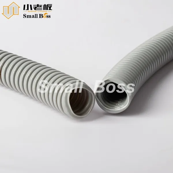 Lightweight and Flexible Corrugated PVC Pipe PVC Corrugated Pipe for Cable Protection photo-5
