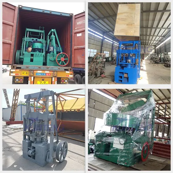 Automatic Lime Honeycomb BBQ Charcoal Coal Briquette Production Line EPC photo-5