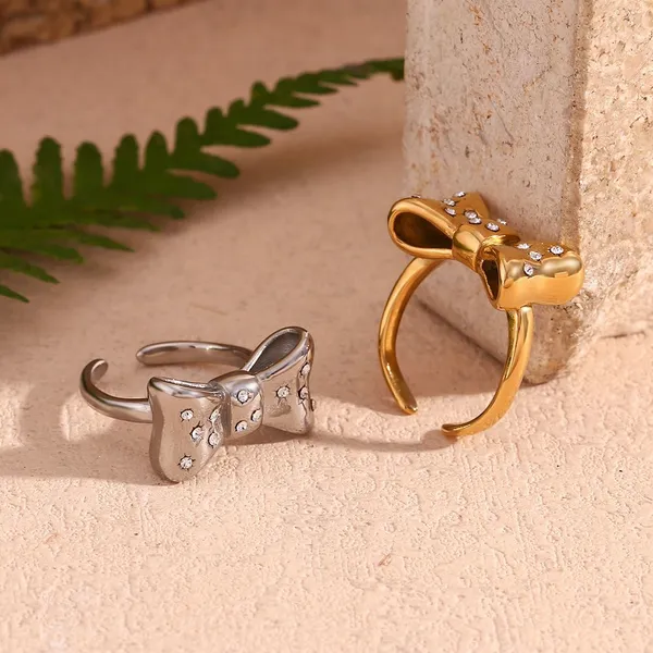 Stainless Steel Ring for Clothing Accessory Supplier OEM Custom Logo 5mm Width