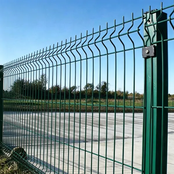 Grey Powder Coated 3D Welded Mesh Fence Modern Villa Outdoor Boundary Fencing Panel photo-2