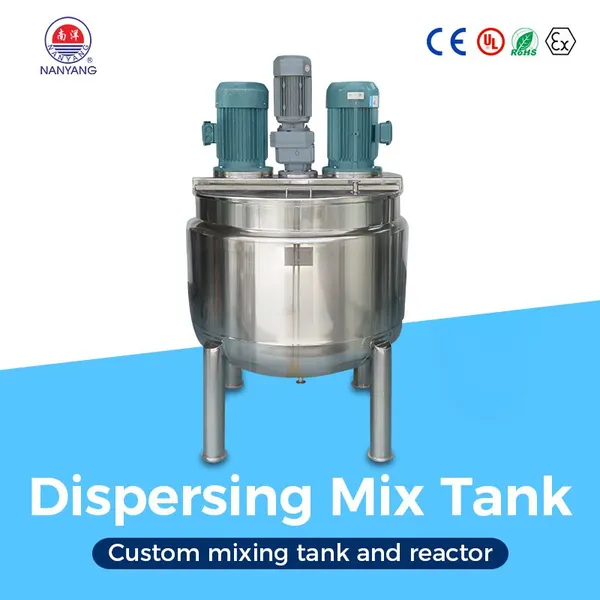 Stainless Steel Mixing Tank With Heating Cooling Jacket & Vacuum Homogenizer Emulsifier for Liquid Soap Shampoo Lotion Food Beverage photo-5
