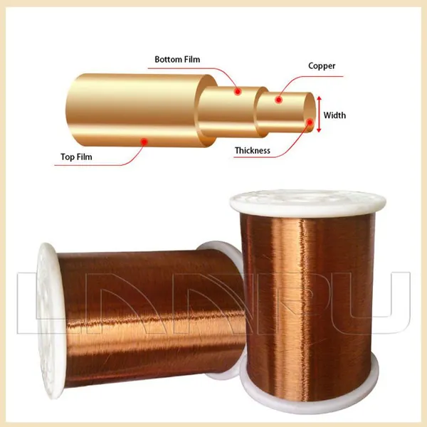 Class 200 Heavy Magnet Copper Rewinding Wire Size 3.35mm Class F 2UEW Copper Wires Distributor photo-5