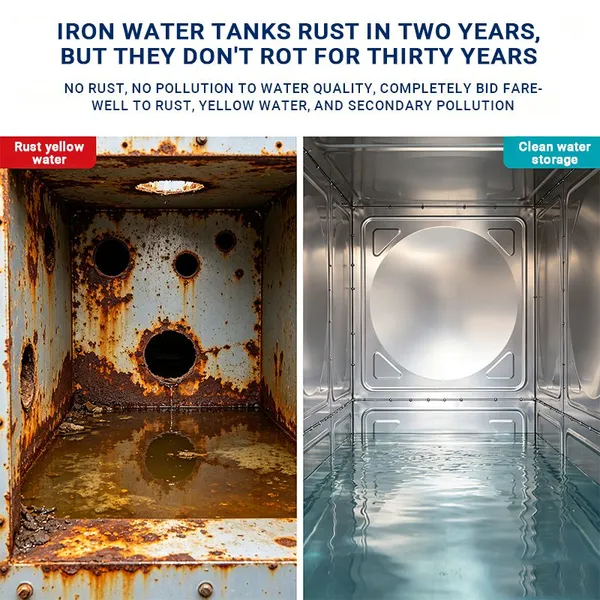 AISI316 korrosionsbeständiger Edelstahl-Wassertank für industrielle chemische Wasserlagerung