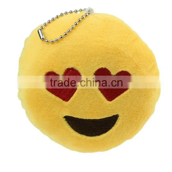 Plush Emoji Keychain
