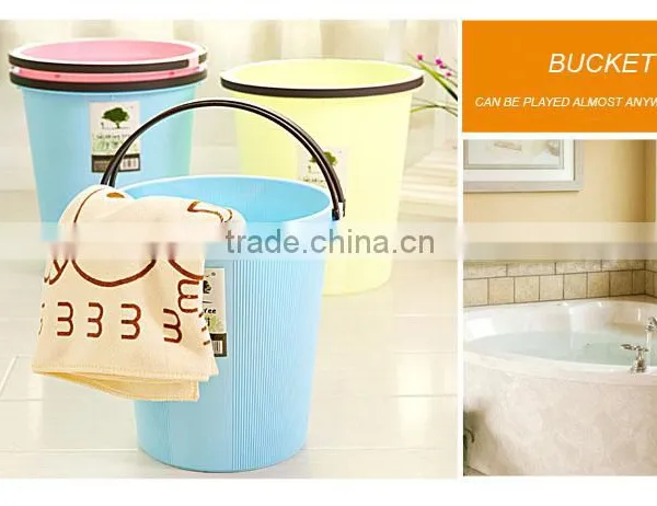 Portable Wastepaper Baskets or Bucket With Compression Ring photo-2