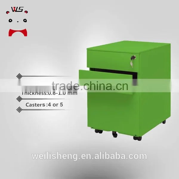 Luoyang WLS Metal Small Mobile Filing Cabinet With Drawer Of High Quality For Office photo-2