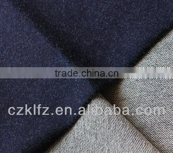 Indigo Dyed Knitting Denim Fabric photo-3