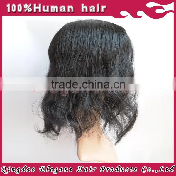 Brazilian Hair Human Hair Type and Yes Virgin Hair Human Hair Toupee for Women photo-4