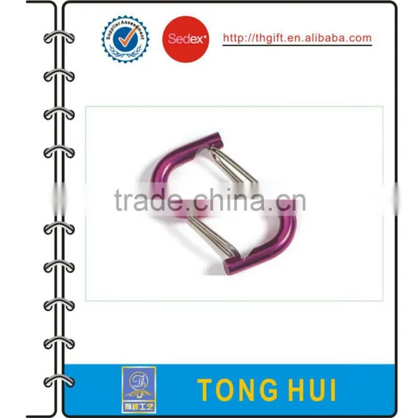 Promotion Multicolor S Shape Anodized Aluminium Carabiner