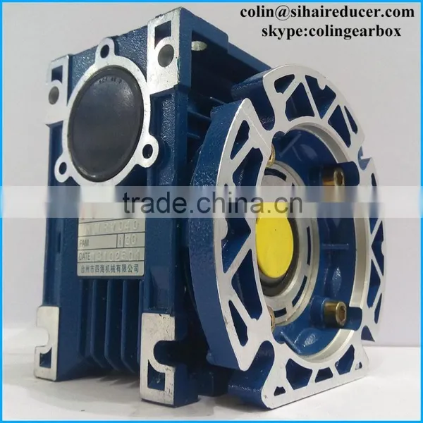 Factory Supplier RV Series Worm Gearbox Speed Reducer photo-2