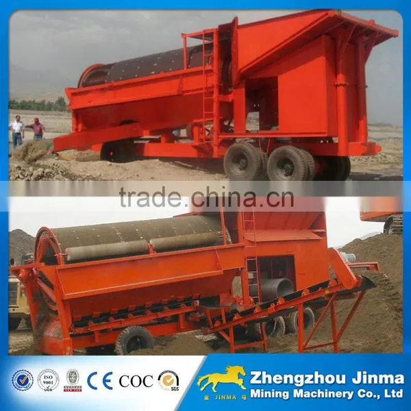 Mobile Gold Panning Equipment Rotary Drum Screen photo-6