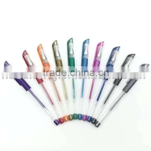Office & School Pen Use and Gel Pen,School 24 Coloring Gel Pens Type Plastic Gel Pens photo-2