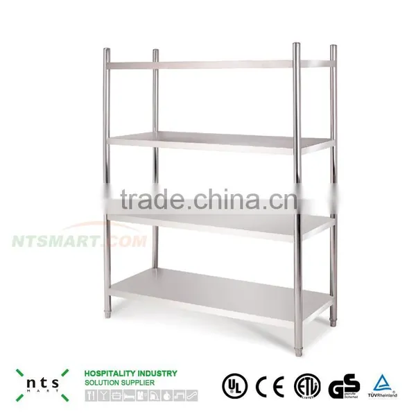 Hotel Restaurant Kitchen High Quality Stainless Steel 201 Storage Holder Storage Rack photo-3