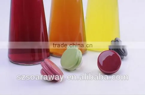 Wholesale Beverage Glass Bottles Glass Juicer Bottle With Swing Top Lids photo-2