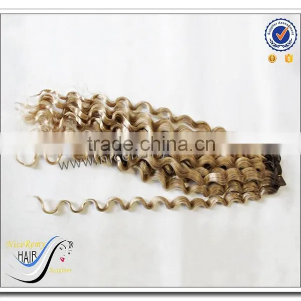 Wholesale Grade 7a Deep Wave Omnre Color Hair Weave 100% Virgin Brazilian Human Hair photo-4