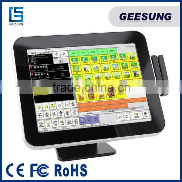 Fanless J1800 CPU Alumnium Frame Pos System 12 Inch photo-3