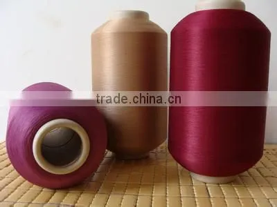 China Factory Price PolyesterDTY75/40 Spandex Covered Yarn for Socks for Knitting