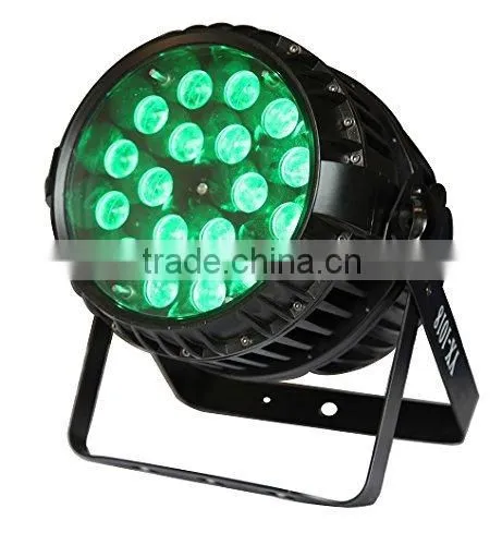 18pcs 10w 4 in 1 RGBW IP65 Outdoor LED Zoom Par Light Dmx-512 Waterproof Lighting Projector Party Club Pub KTV Dj Stage Lighting photo-3