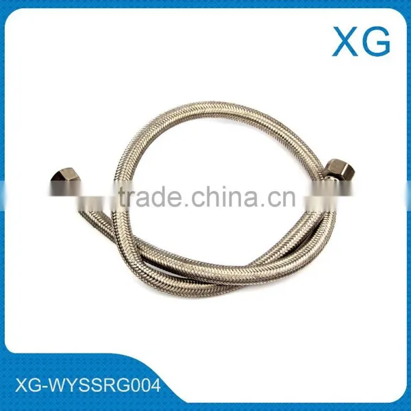Toilet Wash Basin Flexible Braided Cold Hot Water Inlet Hose/brass Nut Stainless Steel Knitted Hose for Water Heater/sink Hose