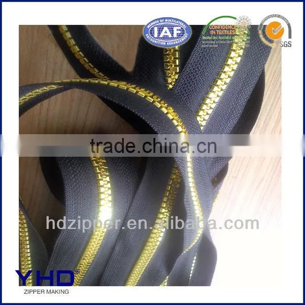 Gold Teeth Zipper Rolls
