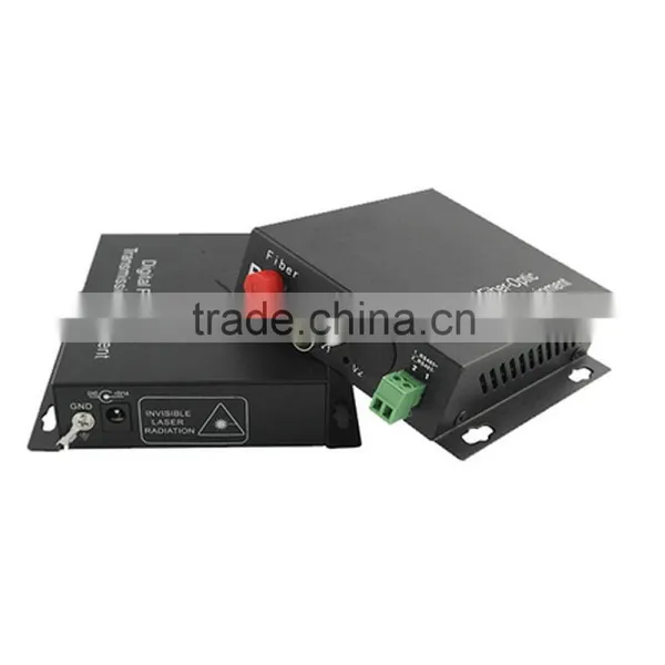 Video Optical Converter 1 Channel Video and Audio Fiber Optical Transceiver photo-2