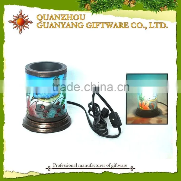 Metal & Glass Electric Oil Burner Essential Oil Burner Aroma Oil Burner