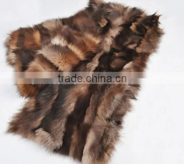 100% Genuine Fox Fur Plate for Garment Producing photo-2