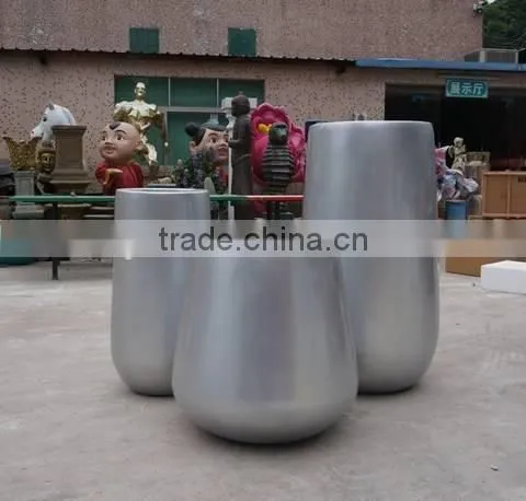 Fiberglass Christmas Flower Pots photo-4