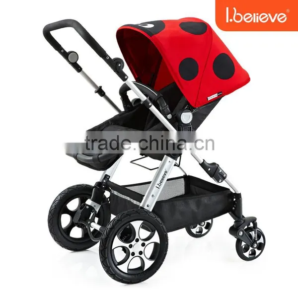 2016 New Design Top Seller High Quality Baby Pram 3 in 1with EN1888 photo-4