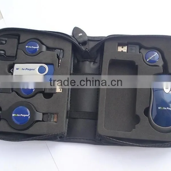 Business Travel Electronic Accessories Cable Organizer Bag USB Kit Case photo-3