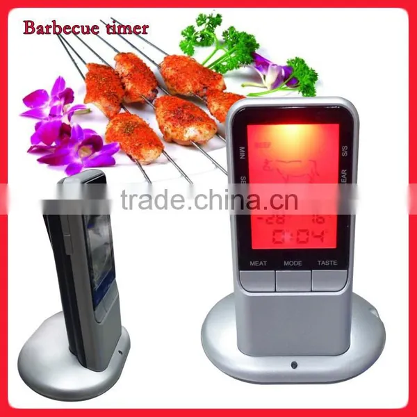 Barbecue Countdown Timer & Cooking Thermometer & Probe Thermometer