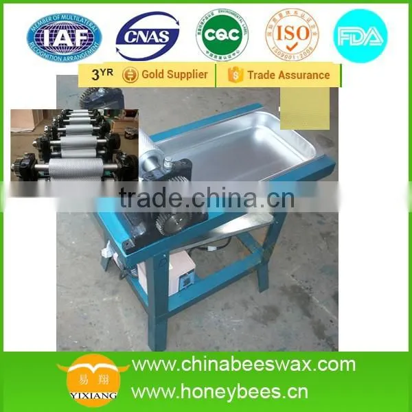 Factory Supply for Bee Comb Beeswax Foundation Manual Coining Mill Machine photo-6