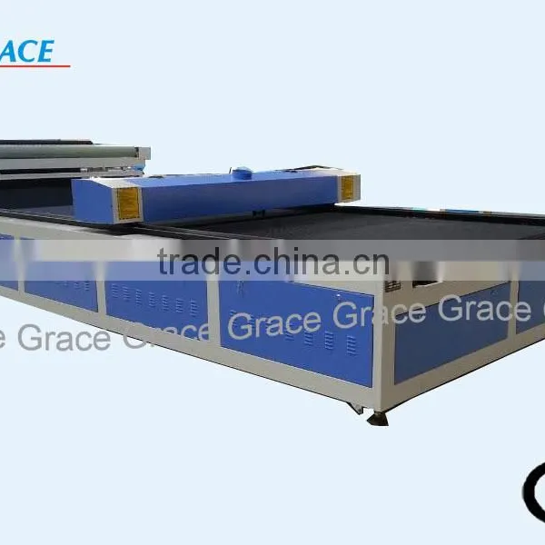 Textile laser cutting machine with auto feeder function