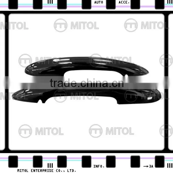 For Mini Cooper F56 Glossy Black Car Door Handle Cover W/Hold photo-2