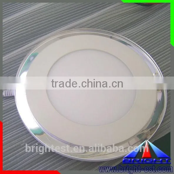 Hot Sale Round Double Color With LED Panel Light ,50pcs Led Panel Light ,double Color LED Panel Light (white + Blue) photo-6