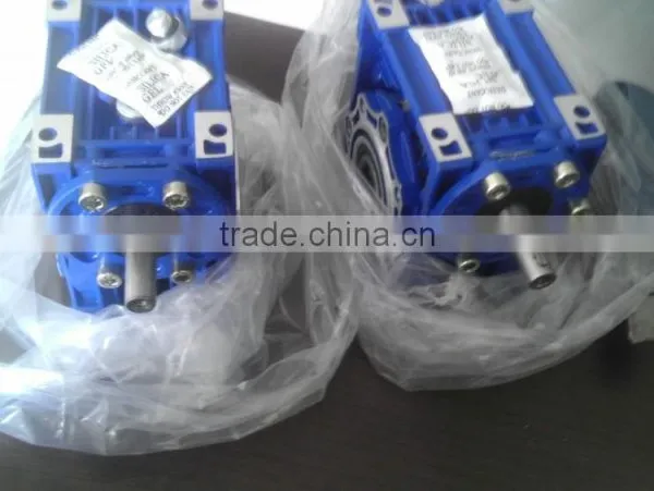 1:100 ratio speed reductor Aluminum alloy motor reductor