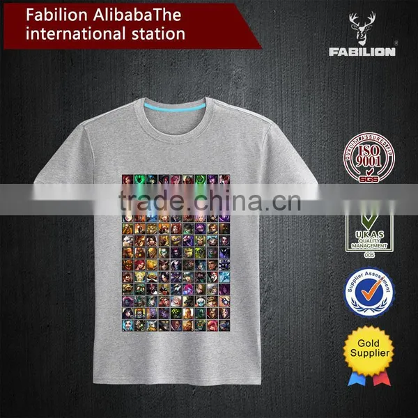 Fashion 100% Cotton Cheap Men's Custom Printing T-shirt photo-2