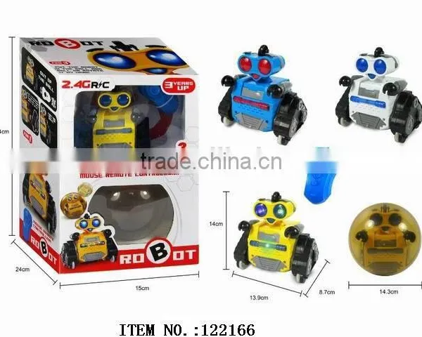 122166 R/C ROBOT W/LIGHT 3WAY TURNING
