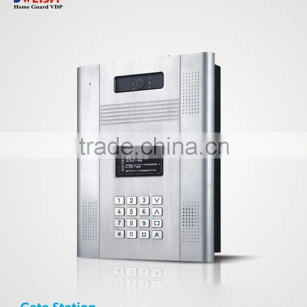 TCP/IP Video Door Phone Intercom System With Infraid Camera