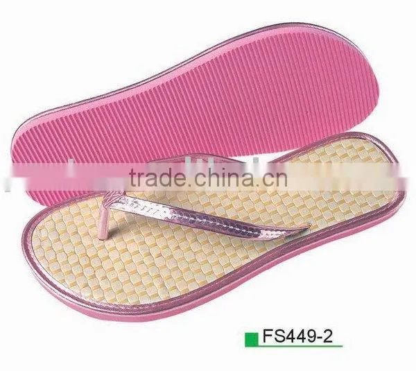Straw Garden Trendy Hot Flip Flops