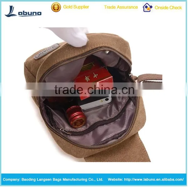 New Canvas Bag Messenger Shoulder Men Bag Sport Chest Bag photo-5