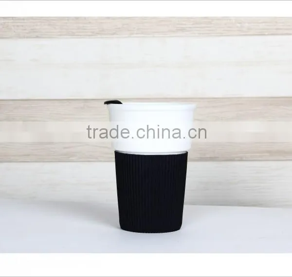8 oz Ceramic Coffee Mug With Silicone Case photo-5