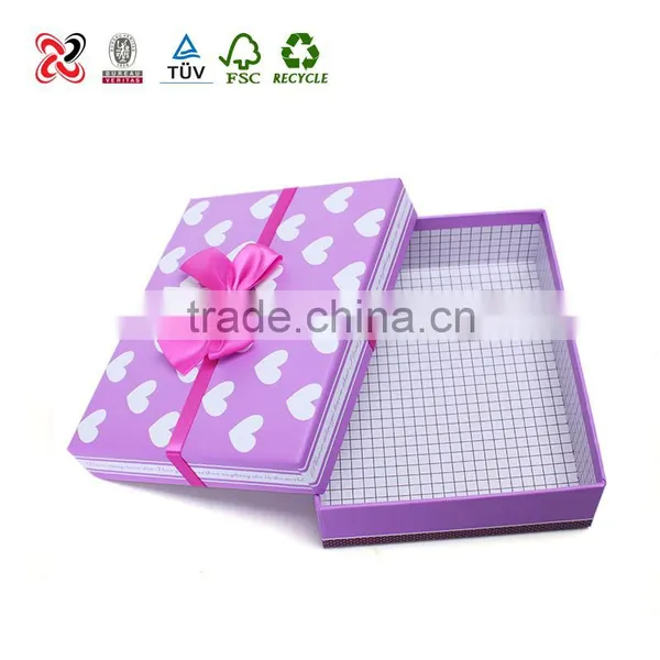 High Quality Souvenir Pclear Pvc Window Paper Gift Packaging Box